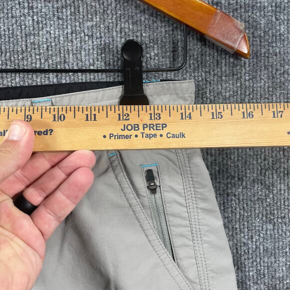 Howler Bros Horizon Hybrid Shorts Men's 28 Gray Zip Drawstring Casual Trail - Picture 4 of 14